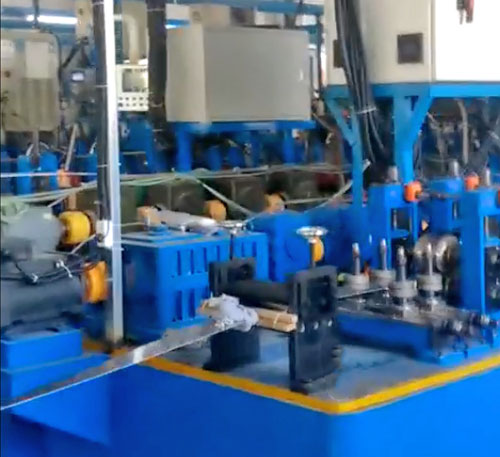 不銹鋼薄壁水管制管視頻